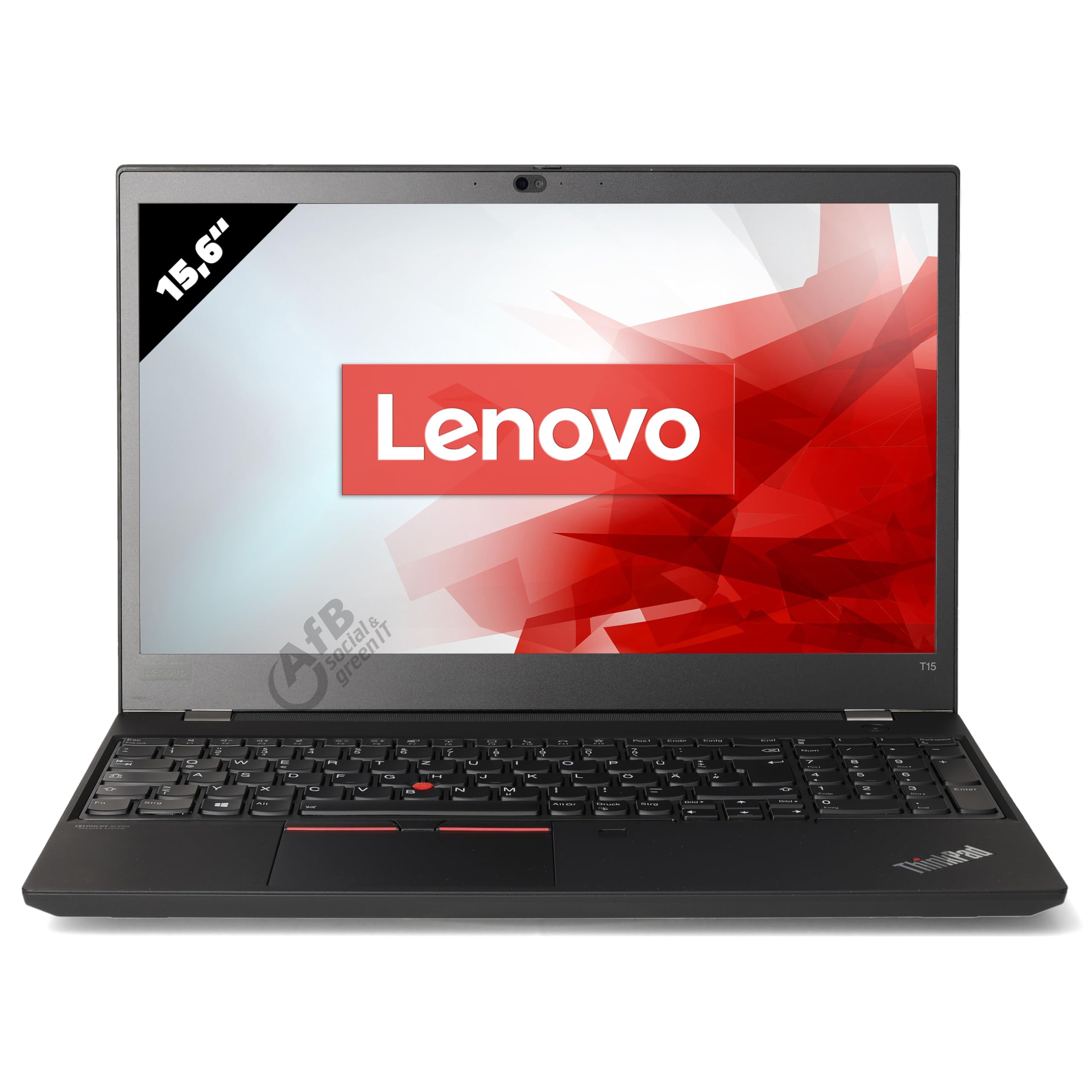 Lenovo Laptop ThinkPad T15 Gen 2 - 15,6 Zoll, i5-1145G7, 16 GB RAM, 500 GB SSD, FHD, Windows 11 Pro (Generalüberholt)