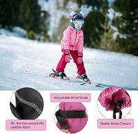 Unigear Gyermek Síkesztyű - Vízálló, Szélálló Téli Kesztyű Fiúknak és Lányoknak 2-8 Éves Korig, Lélegző Hőszigetelő Anyagból 5