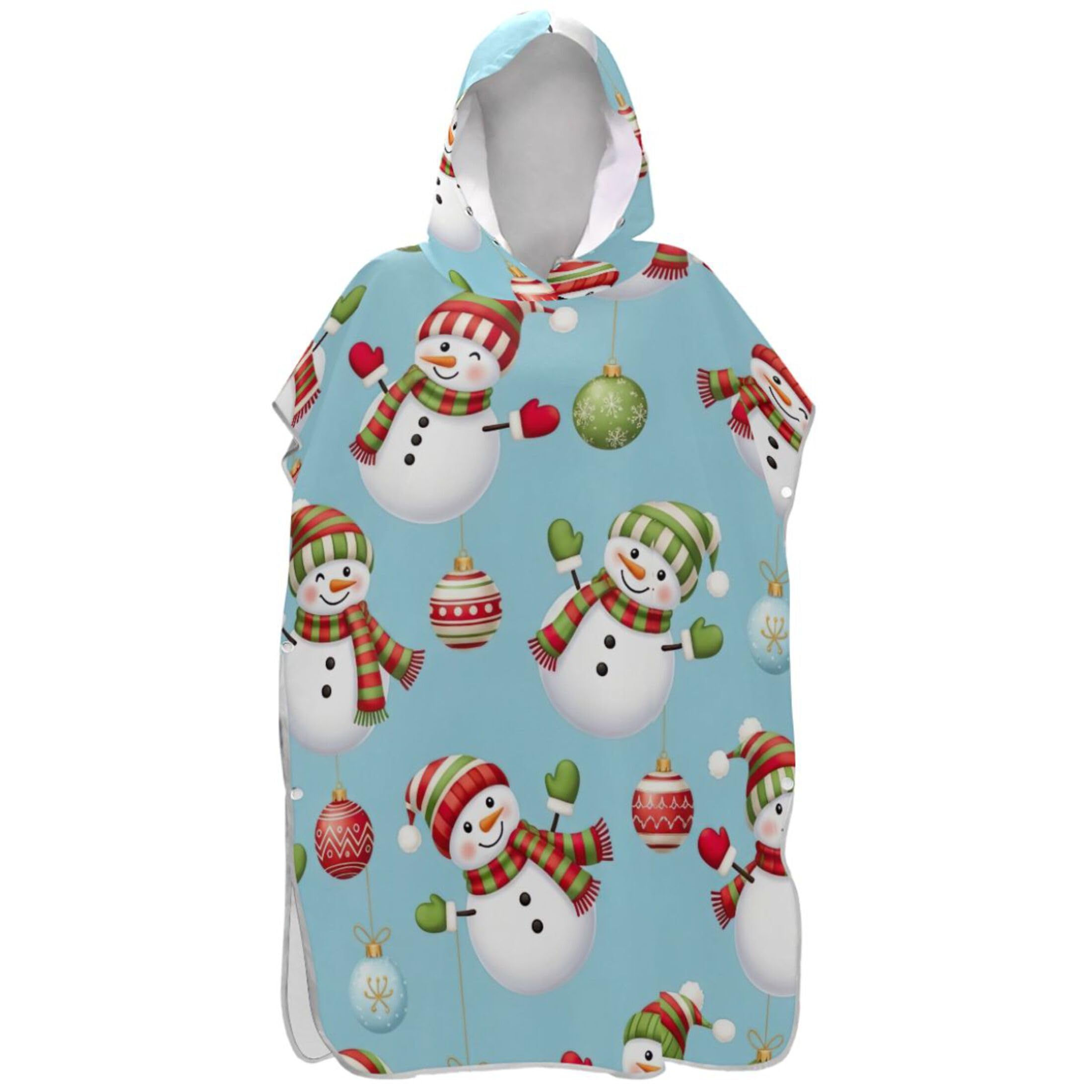 Robe de plage à capuche poncho surf adulte pour se changer facilement