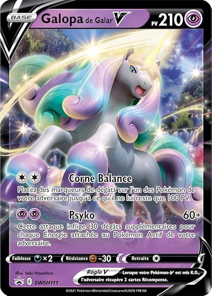 Pokemon V4 Booster Galopa van Galar V-spel om te spelen en te verzamelen  POEBMAI21 : Amazon.nl: Speelgoed \u0026 spellen