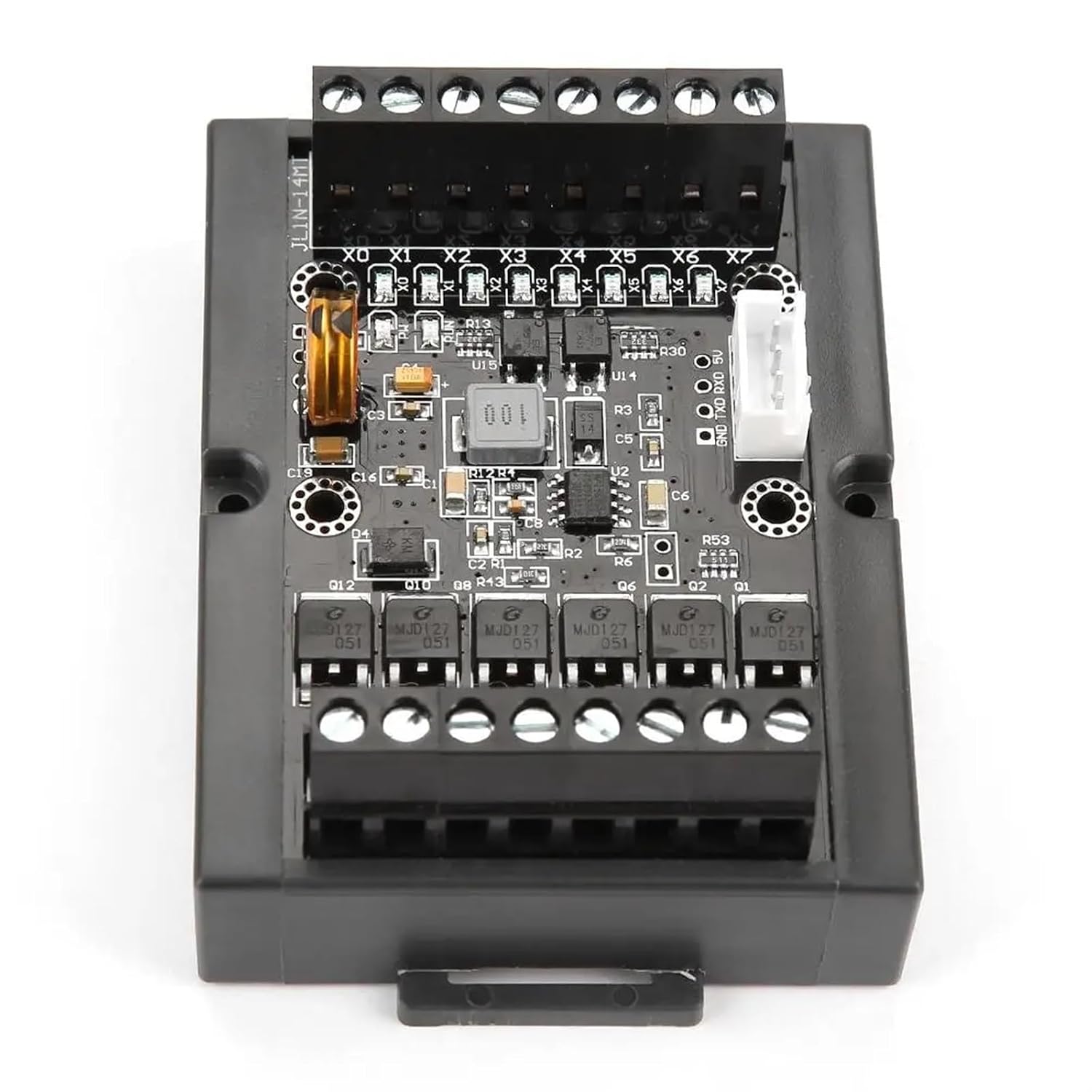 FX1N-14MT DC10-28V Programmable Logic Controller Industrial Automation Control Board Small Delay Relay Module with Shell