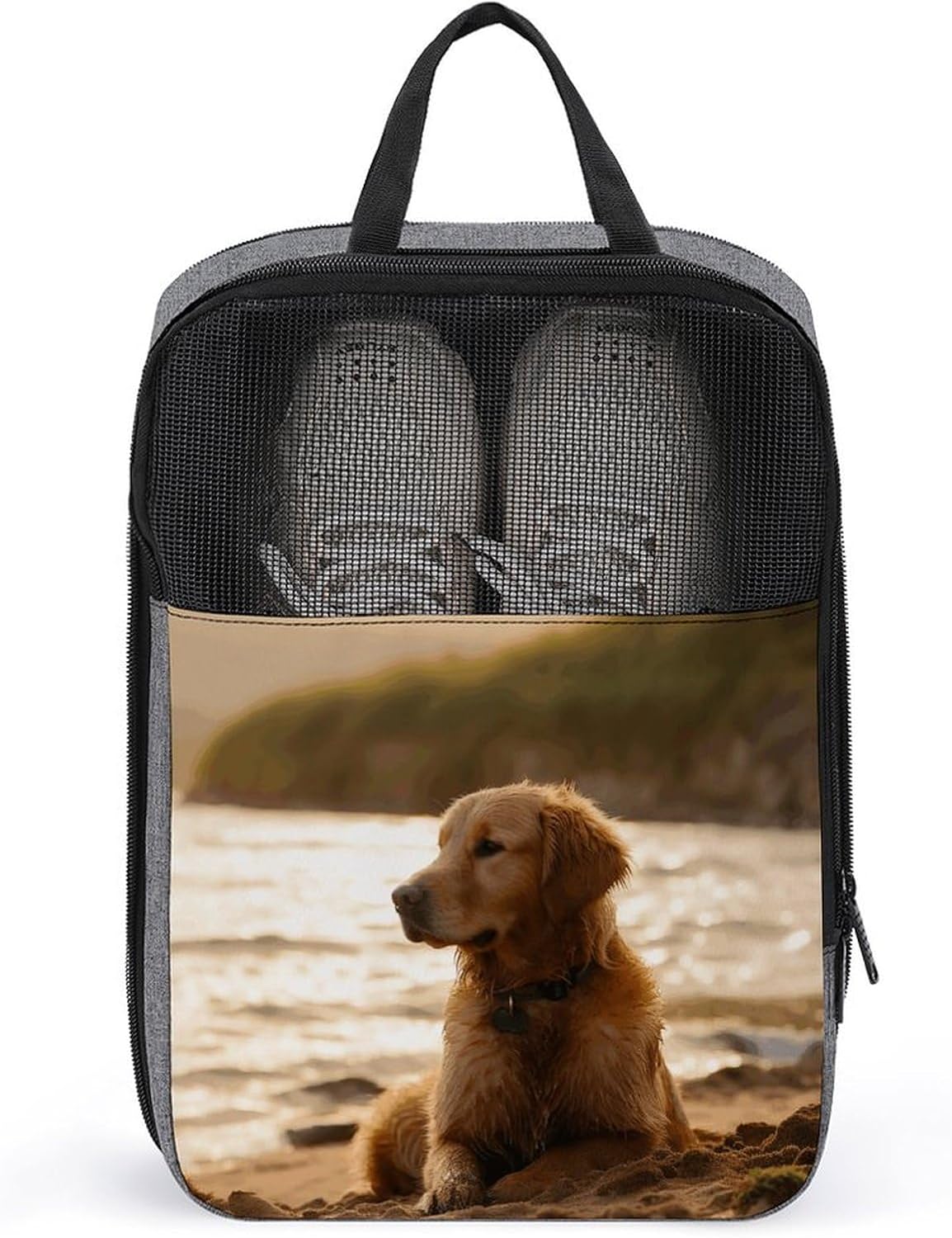 Shoe Bag, Retriever Printed Shoe Bag,storage Hanging Shoe Bag,bath Towel Storage Bag
