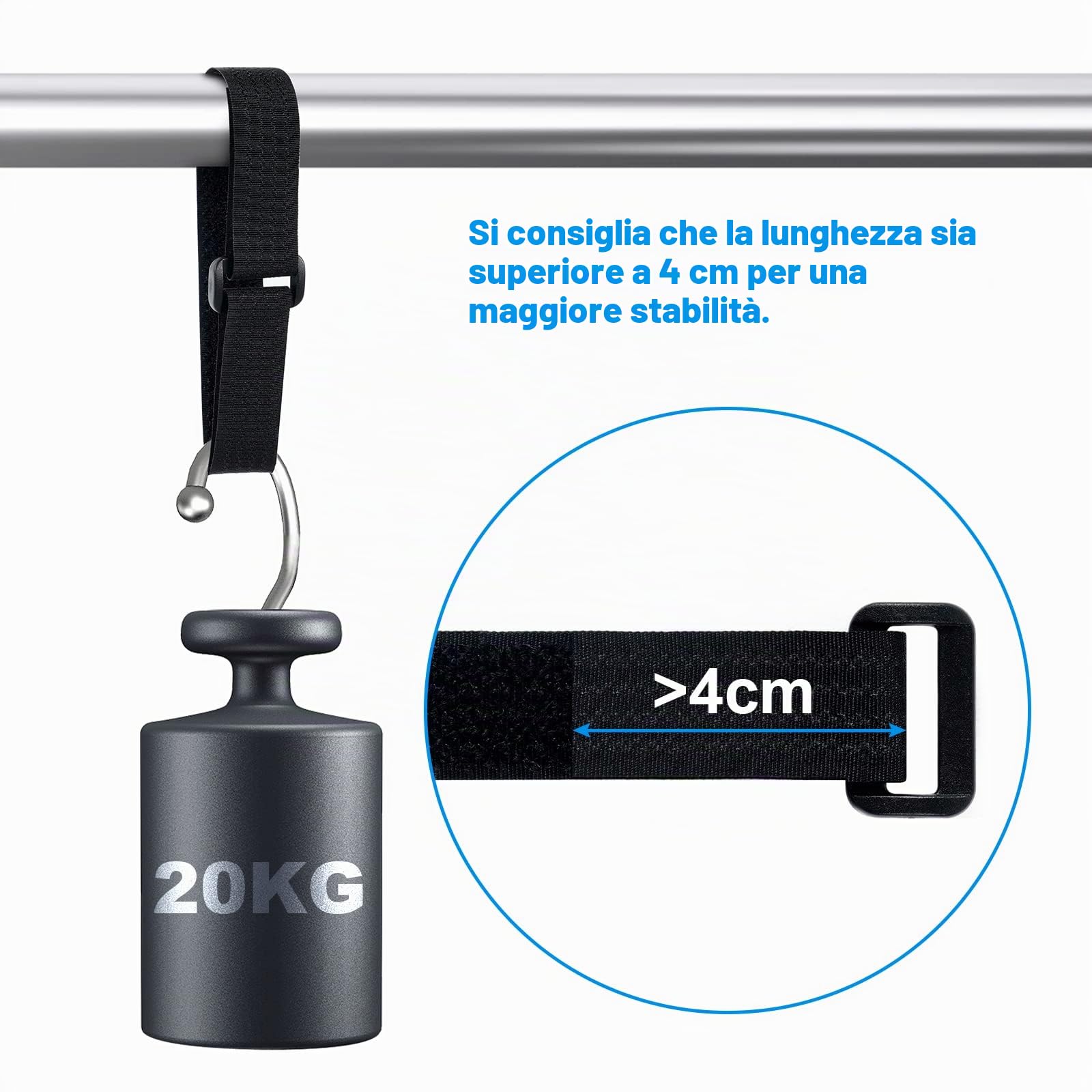 Ainiv 10 m Fascette per Cavi Regolabili,Fascette Riutilizzabili in Nastro Autoadesive con 50 Fibbie, Lunghezze a Taglio Libero, Organizzatore di Cavi e Fili Multiuso per Ufficio,Casa (Nero, 10mx20mm)