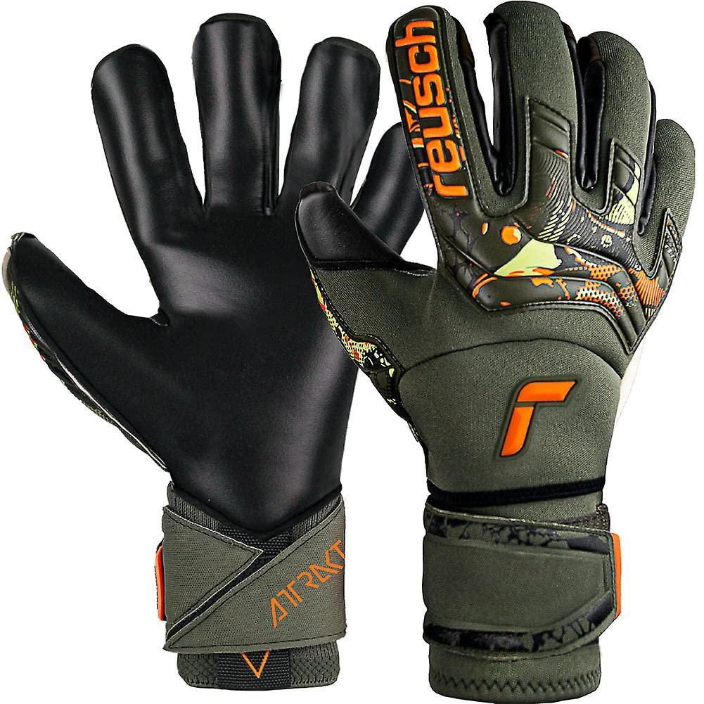ReuschAttrakt Duo Ortho-Tec Size 12 Desert Green/Shocking Orange/Black