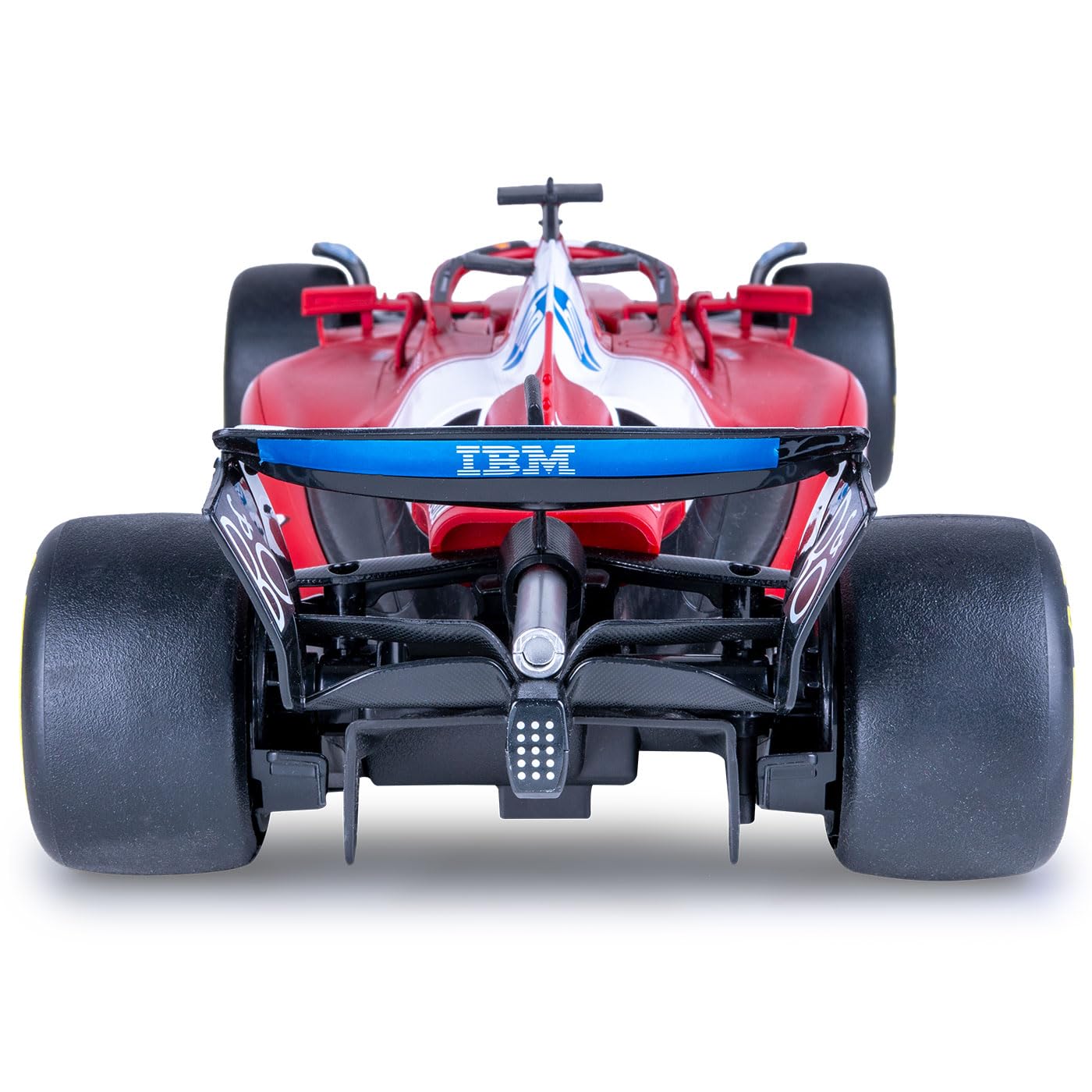 JAMARA 402259 Ferrari SF-25 1:12 czerwony 2,4 GHz RC samochód wyścigowy zdalnie sterowany model samochodu, zabawka dla dzieci od 6 lat, pomysł na prezent
