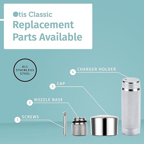 Miniatura 9 de Despachador de crema batida para cocinar, de acero inoxidable, para uso profesional, 500 ml