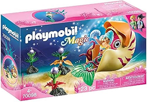 Playmobil Sirena con góndola de caracol de mar