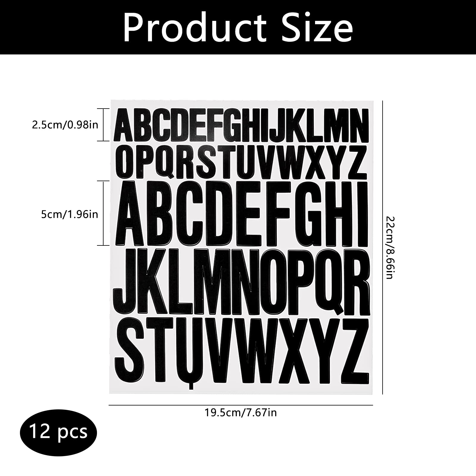 Sourcing Map Alphabet Lettres Nombre Autocollants Feuille Paillettes Auto Adhésif Pour Résine Moule Signe Scrapbooking Artisanat Or 2 Feuilles