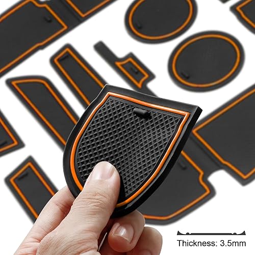 Miniatura 4 de MOCHENT Inserto de portavasos para Subaru Crosstrek 2023 2022 2021 2020 2019 2018 y para Subaru Impreza 2017-2023 alfombrilla de consola central