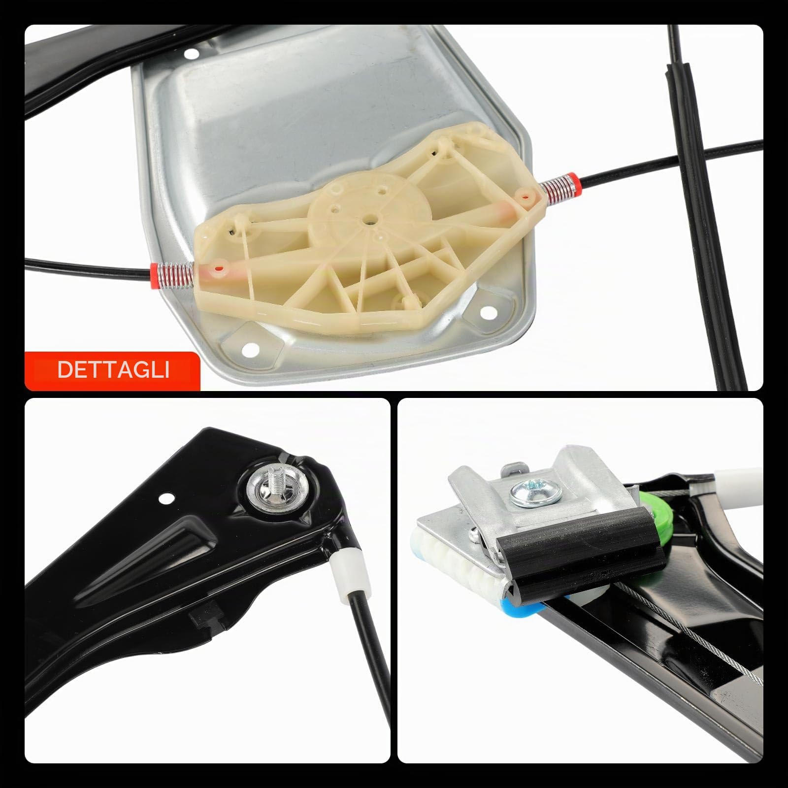 Frankberg Regolatore alzacristalli anteriore destro 1K4837462A | Compatibile con: Golf V 1K1