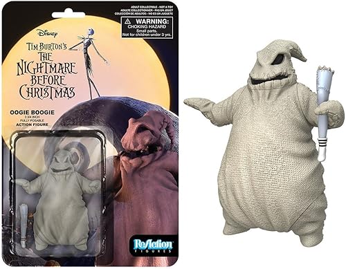Funko ReacciĂłn la pesadilla antes de Navidad Oogie Boogie Toy Figure Funko ReacciĂłn la pesadilla antes de Navidad Oogie Boogie Toy Figure