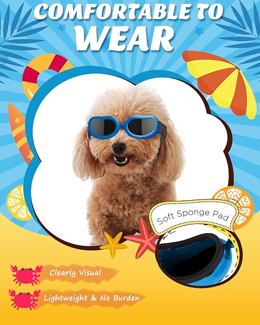 Foto 4 de 8 de Lewondr Gafas de Sol para Mascotas