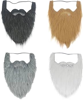 Amazon.co.jp: HAMILO 付けひげ あごひげ 老人 コスプレ 仙人 山男