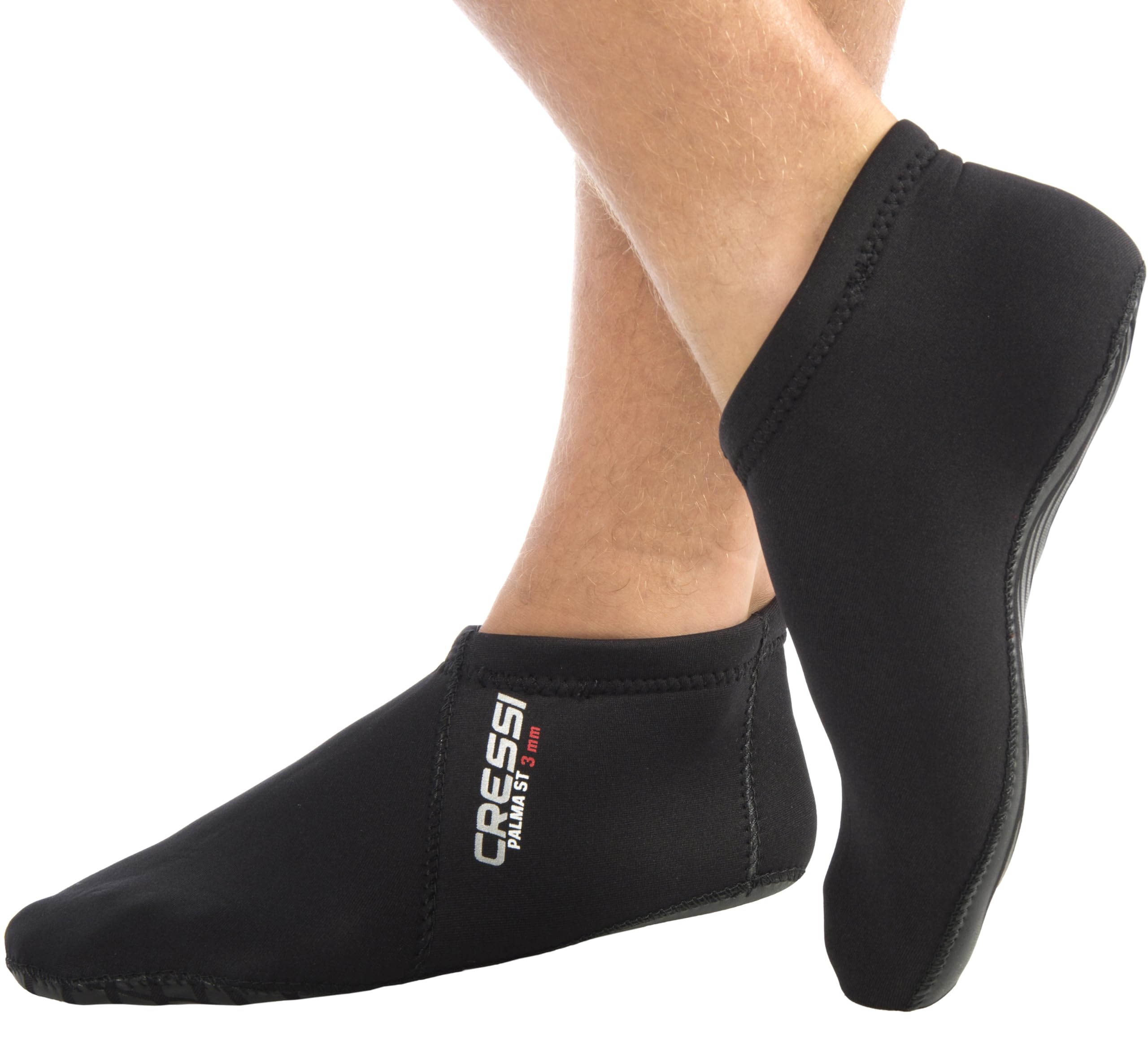 Cressi Palma 3mm Neopren ST (kurz) Socken mit Grip