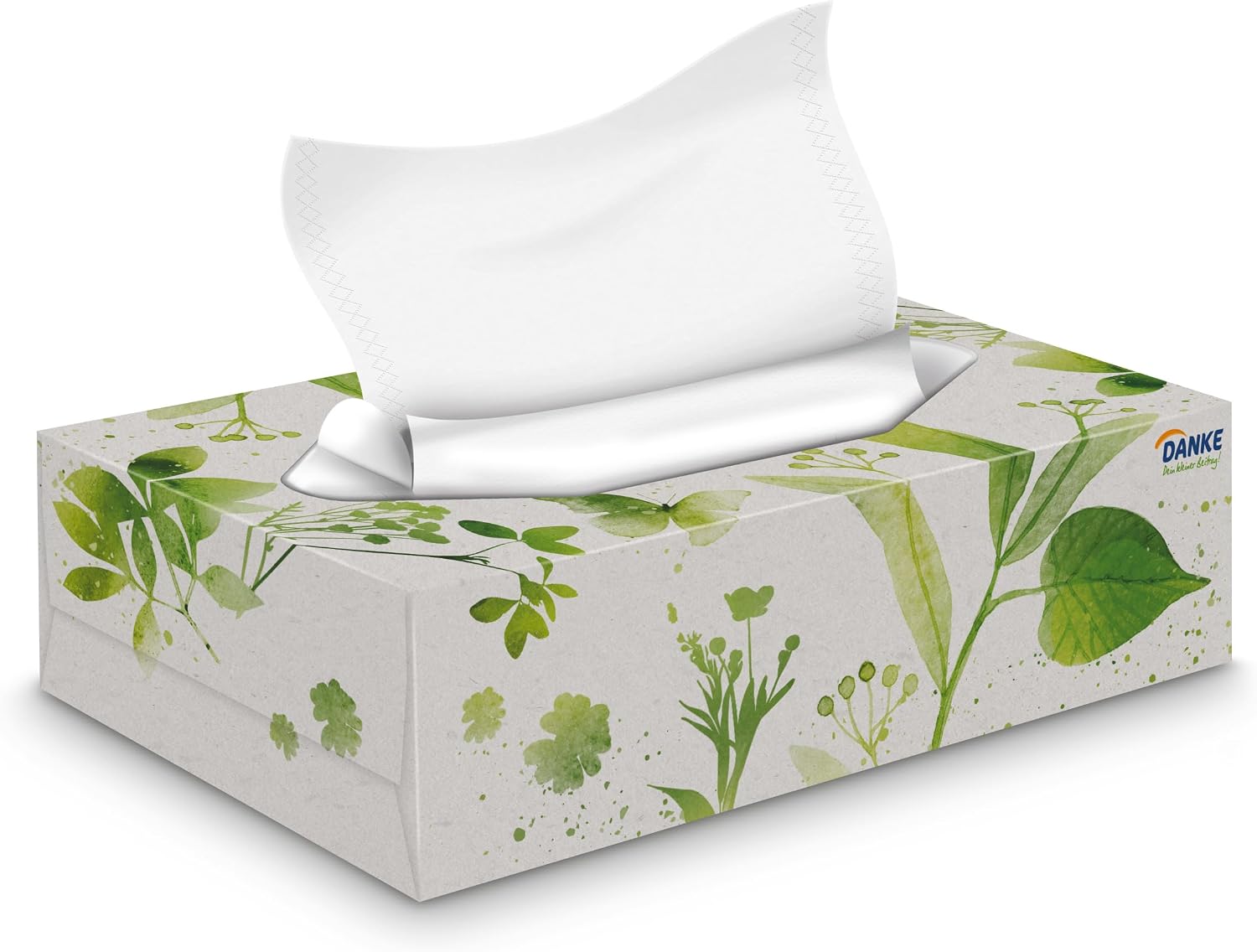 Tissues in rectangular box, 4-ply, 12 x 80 pieces, paper handkerchiefs made from 100% recycled paper, environmentally friendly, dermatologically tested image 5