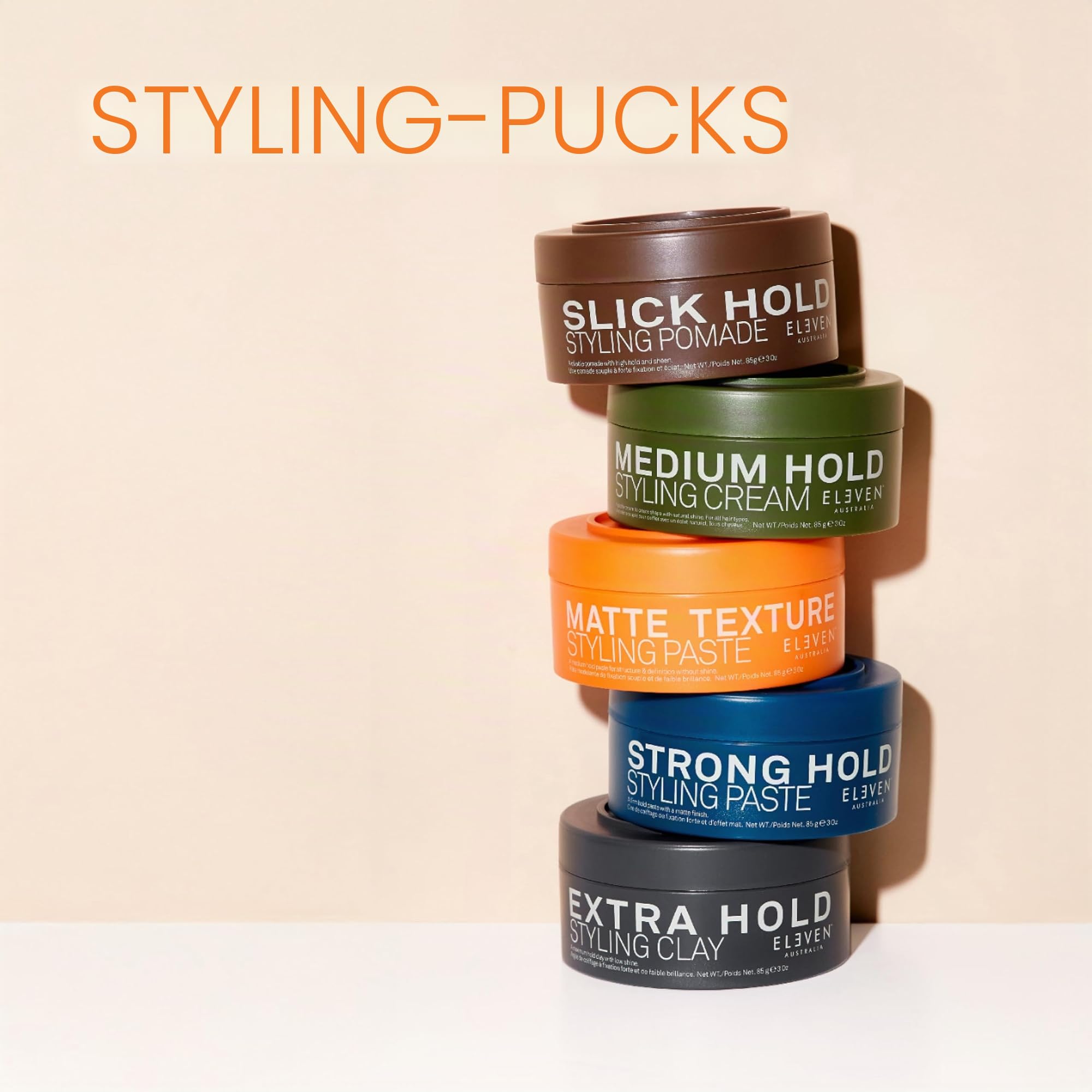 ELEVEN AUSTRALIA Matte Texture Styling Paste, 85g | Mittlerer Halt, Matte Textur, Mit Bienenwachs, Rizinus- & Avocadoöl, Vegan, Ohne Parabene
