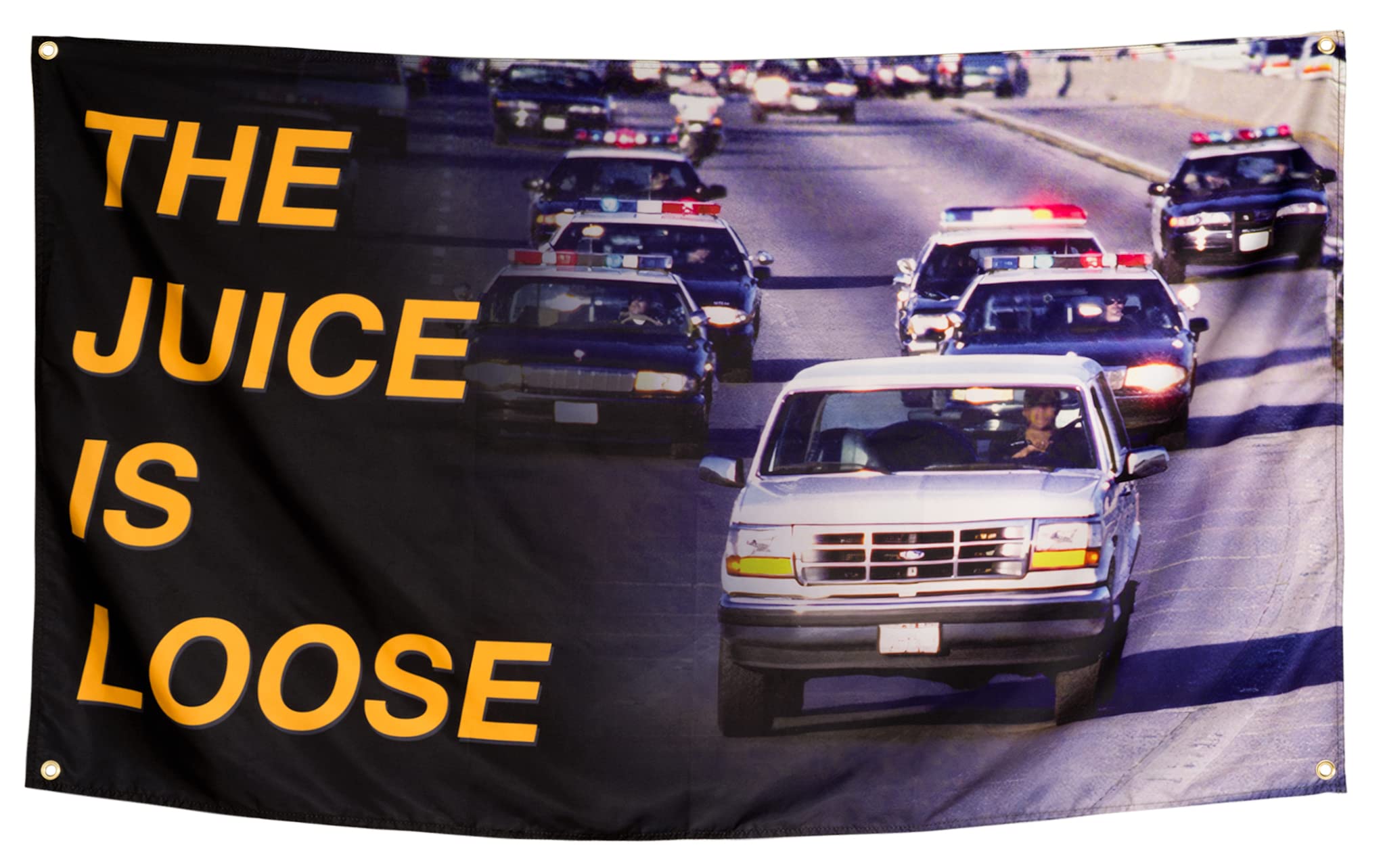 WHGJ College Flag 3x5 ft for The Juice is Loose Flag Wall Tapestry Huge Decor Banner For College Dorm Room