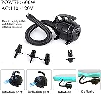 Vista 8 de Colchoneta inflable para gimnasia con bomba de aire eléctrica, pista de gimnasia para uso doméstico, entrenamiento, animadoras, niños, gimnasio, yoga