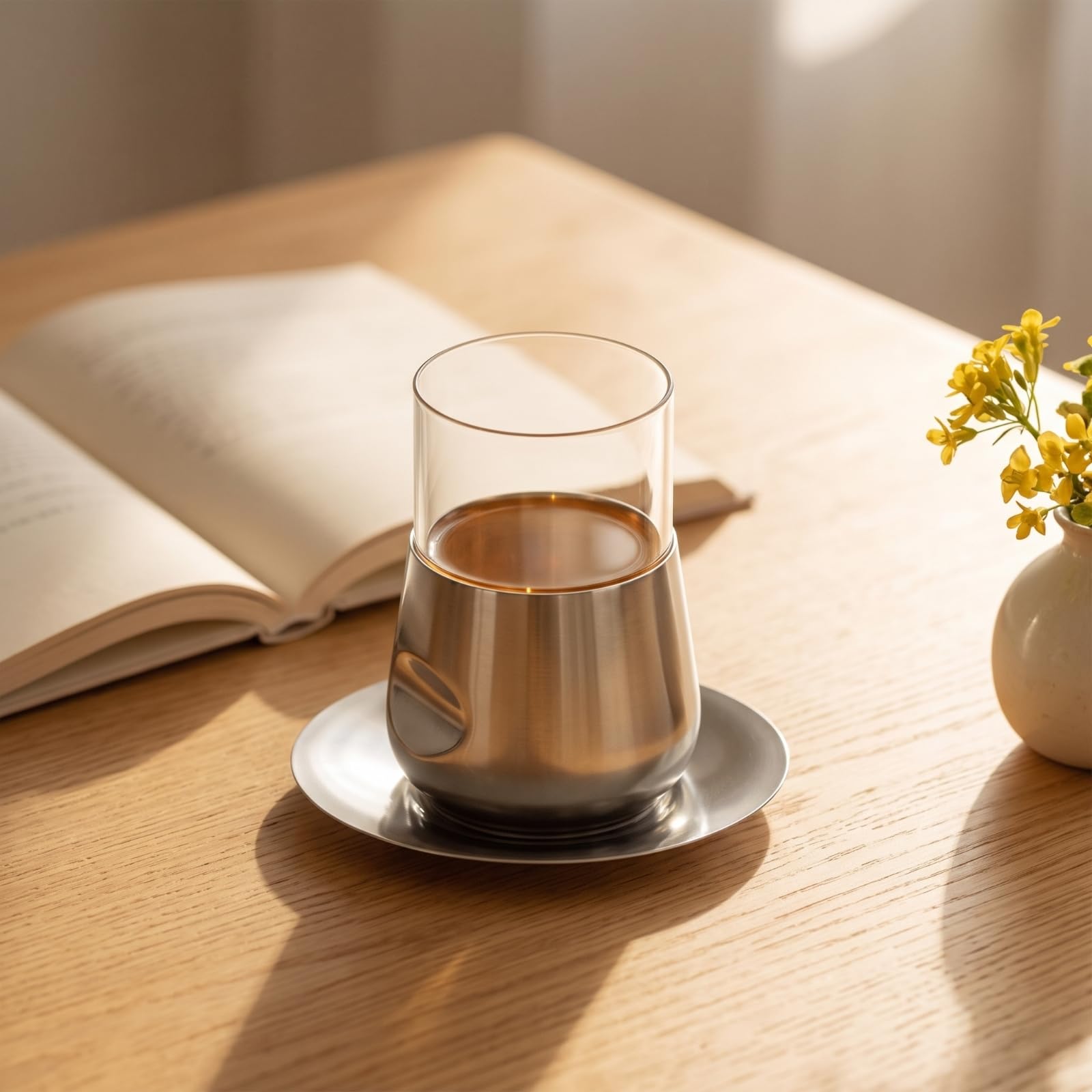 predolo Tasse à Thé Réutilisable Transparent