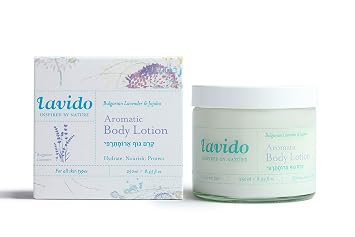 Lavido - Natural Aromatic Body Lotion | Non-Toxic, Clean Skincare Lavender, 8.45 fl oz | 250 ml