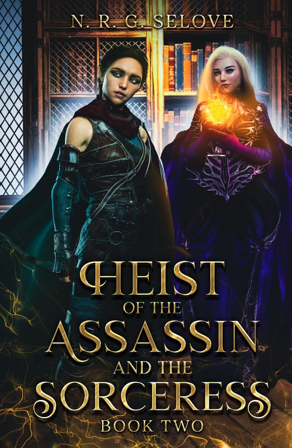 Heist of the Assassin and the Sorceress: (A Sapphic Romance Fantasy Adventure)