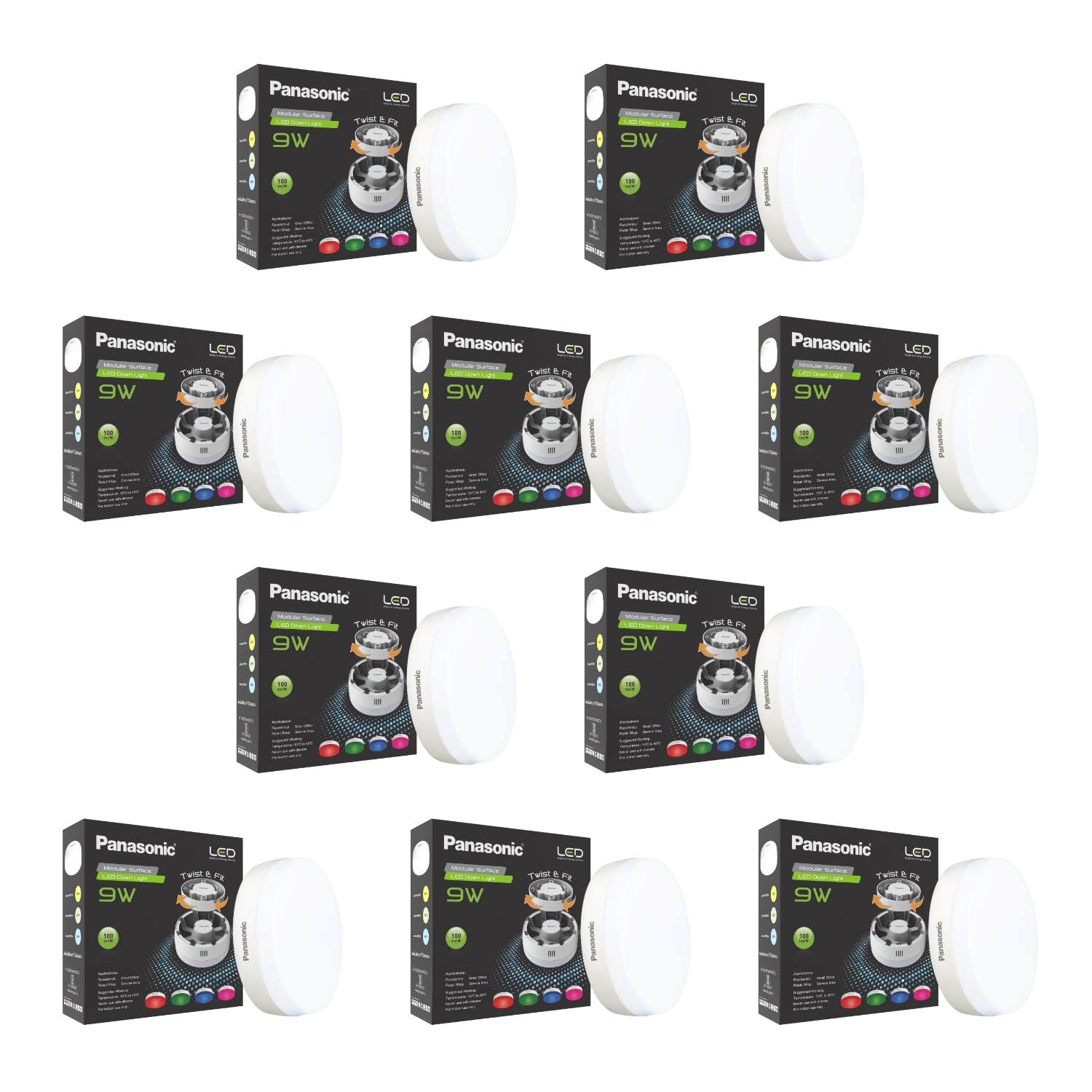 Panasonic 15W LED Twist Downlight - Natural Daylight -15