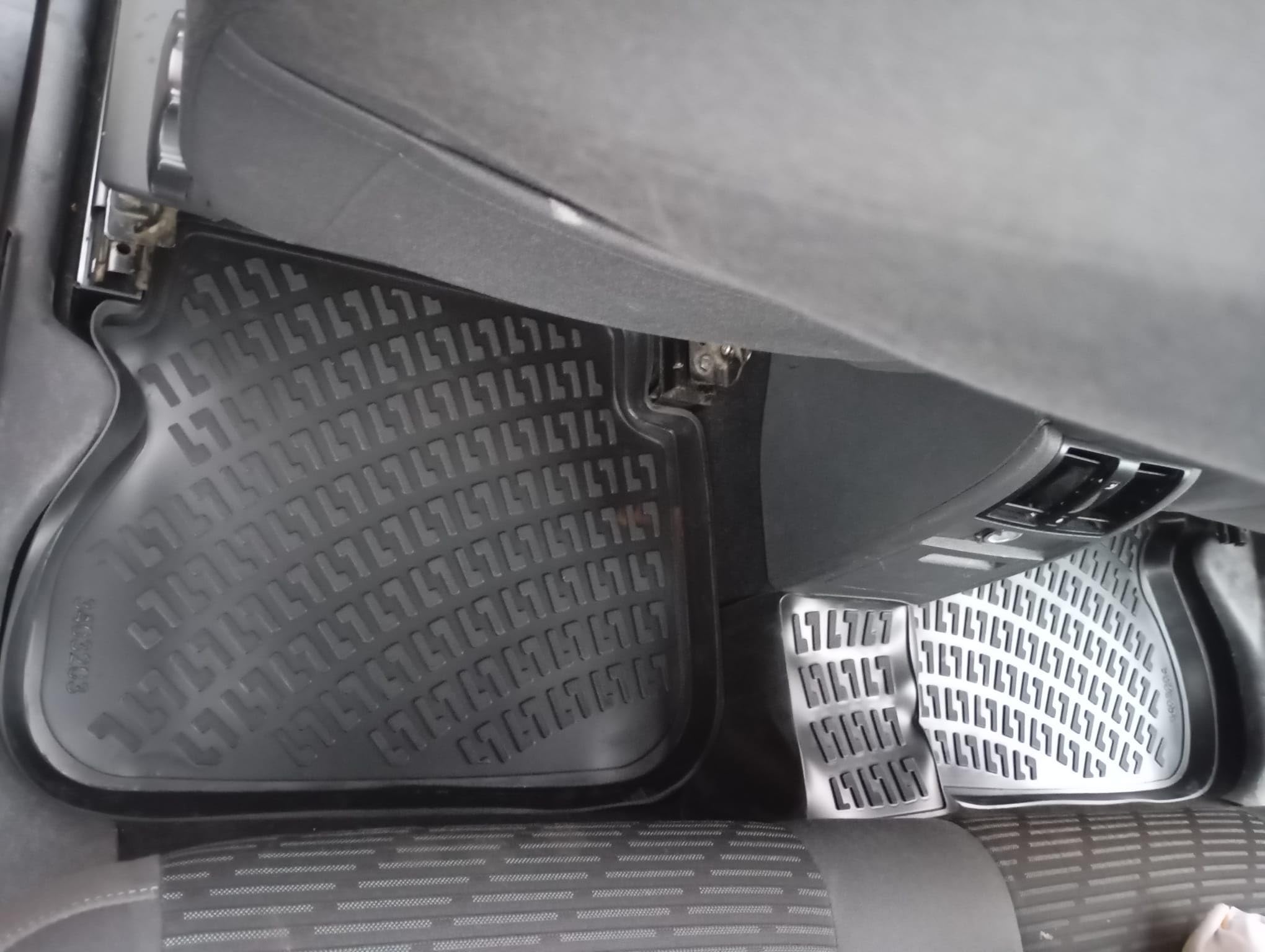 Trimak 3D Fussmatten & Kofferraumwanne für Volkswagen Caddy IV 2016-2020 | Gummimatten & Kofferraummatte aus TPE Gummi, Passgenau, Wasserdicht, Hoher Rand, Rutschfest, Leicht zu Reinigen