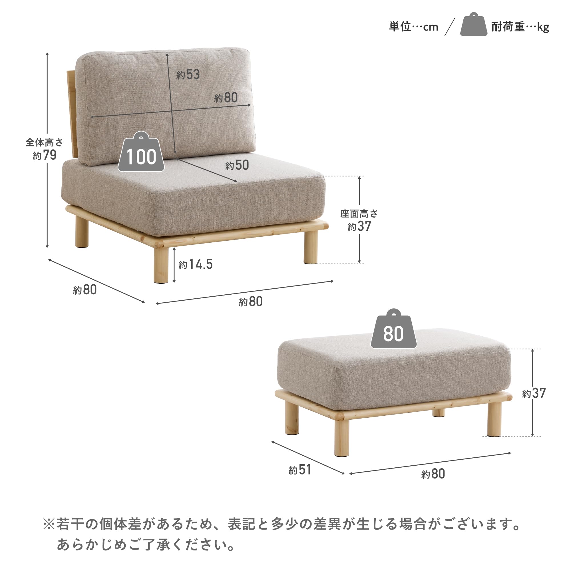 Amazon｜VENTOTA 1人掛けソファ ユニットソファ レイアウト自由自在
