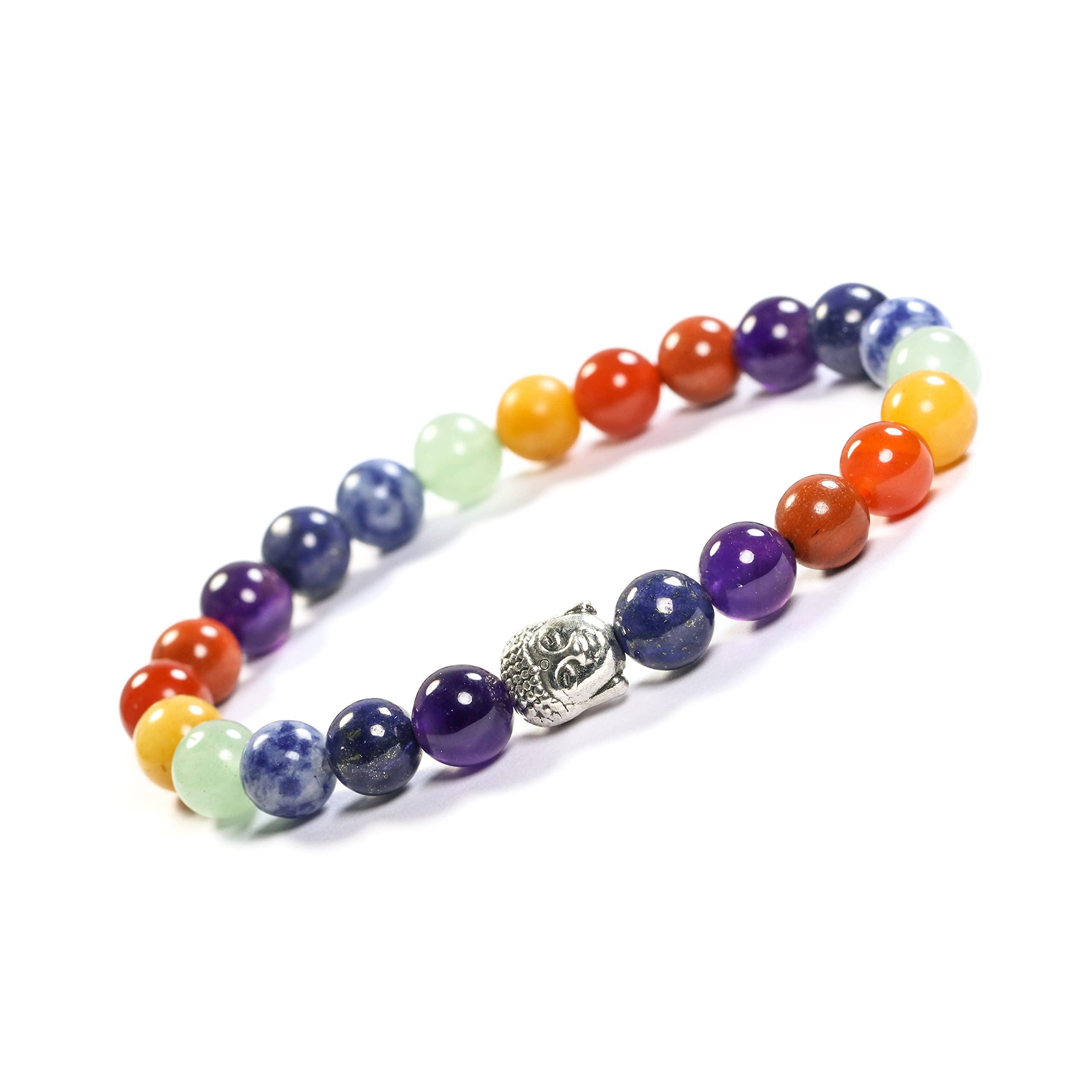GEM MINES 7 Chakra Budha Bracelet Original Certified (Multicolor) for both Men and Women provided with Certificate (B0BFHGLHX3) Amazon Price History, Amazon Price Tracker