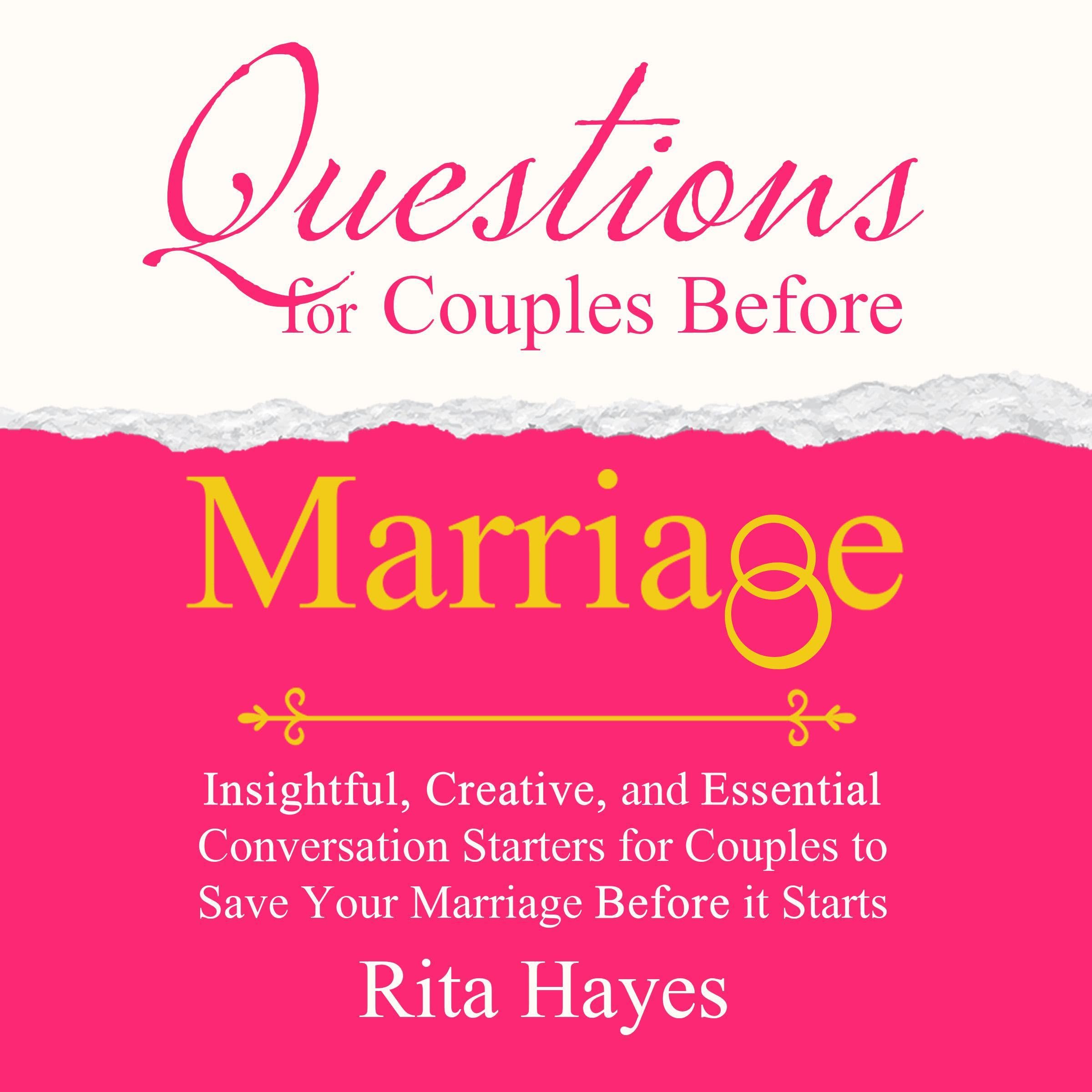Cover art for Questions for Couples Before Marriage