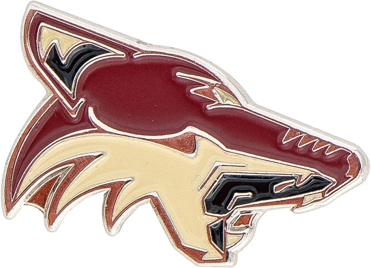 Desert Cactus Arizona Coyotes Lapel Pin NHL Team Logo National Hockey League Enamel Made of Metal (Lapel Pin)