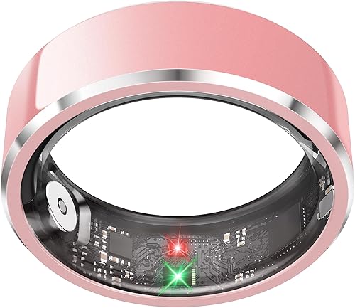 PJIVE Smart Ring for Women,Fitness & Activity Tracker with Blood Pressure/Heart 
