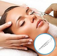 Vista 10 de iplusmile Meibomian Gland Expressor, Pinza profesional de acero inoxidable para párpados de masaje multifunción, herramienta de expresión