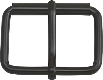 Wuuycoky Black Single Prong Roller Buckle for Belt Strap