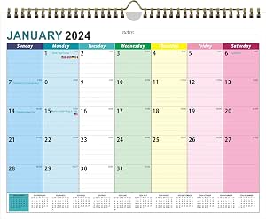 calendario da parete 2024 fino a giugno 2025