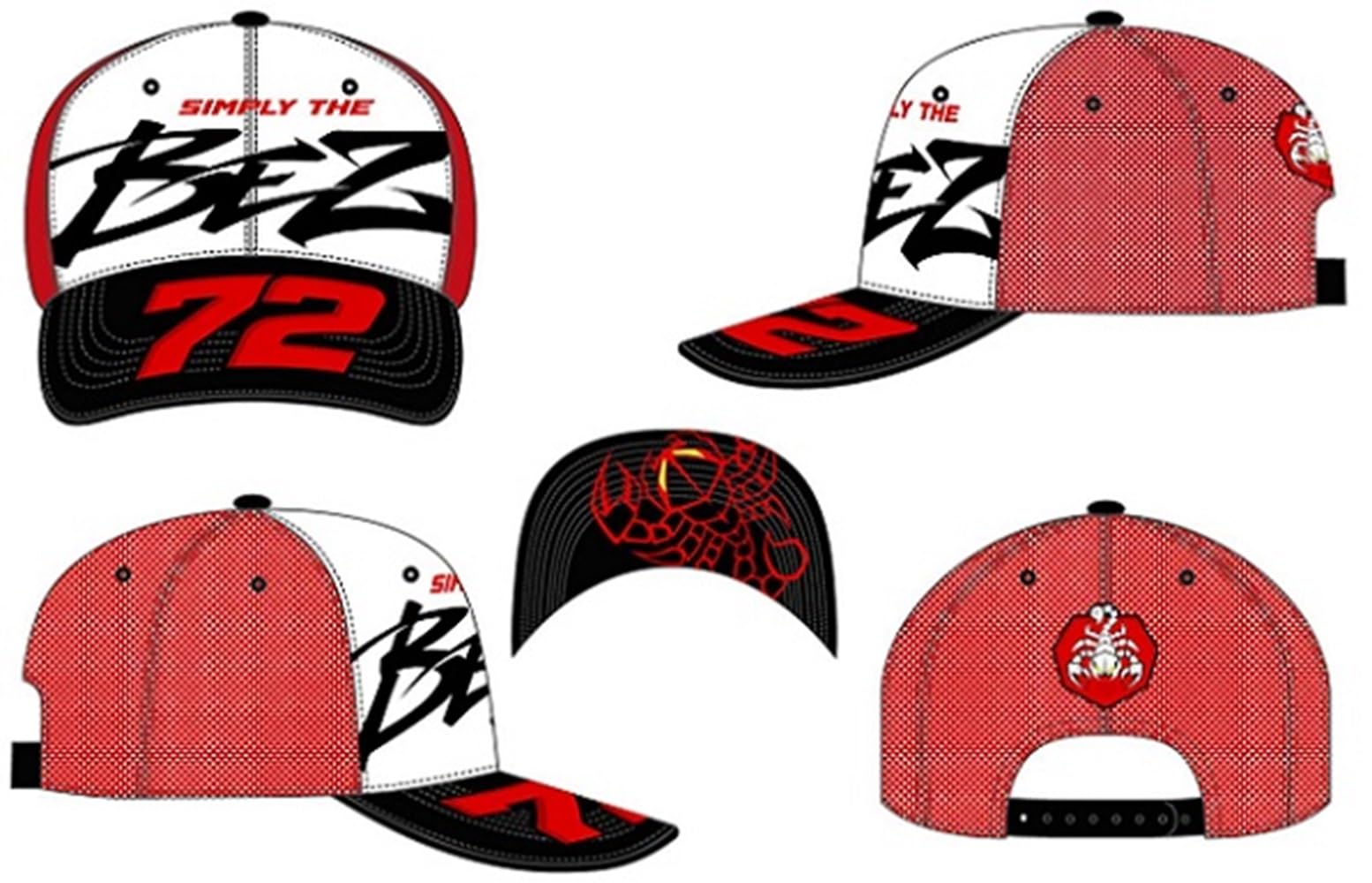 VR/46 RIDERS ACADEMY Marco Bezzecchi Cap,Man,Multi,One Size — image 1