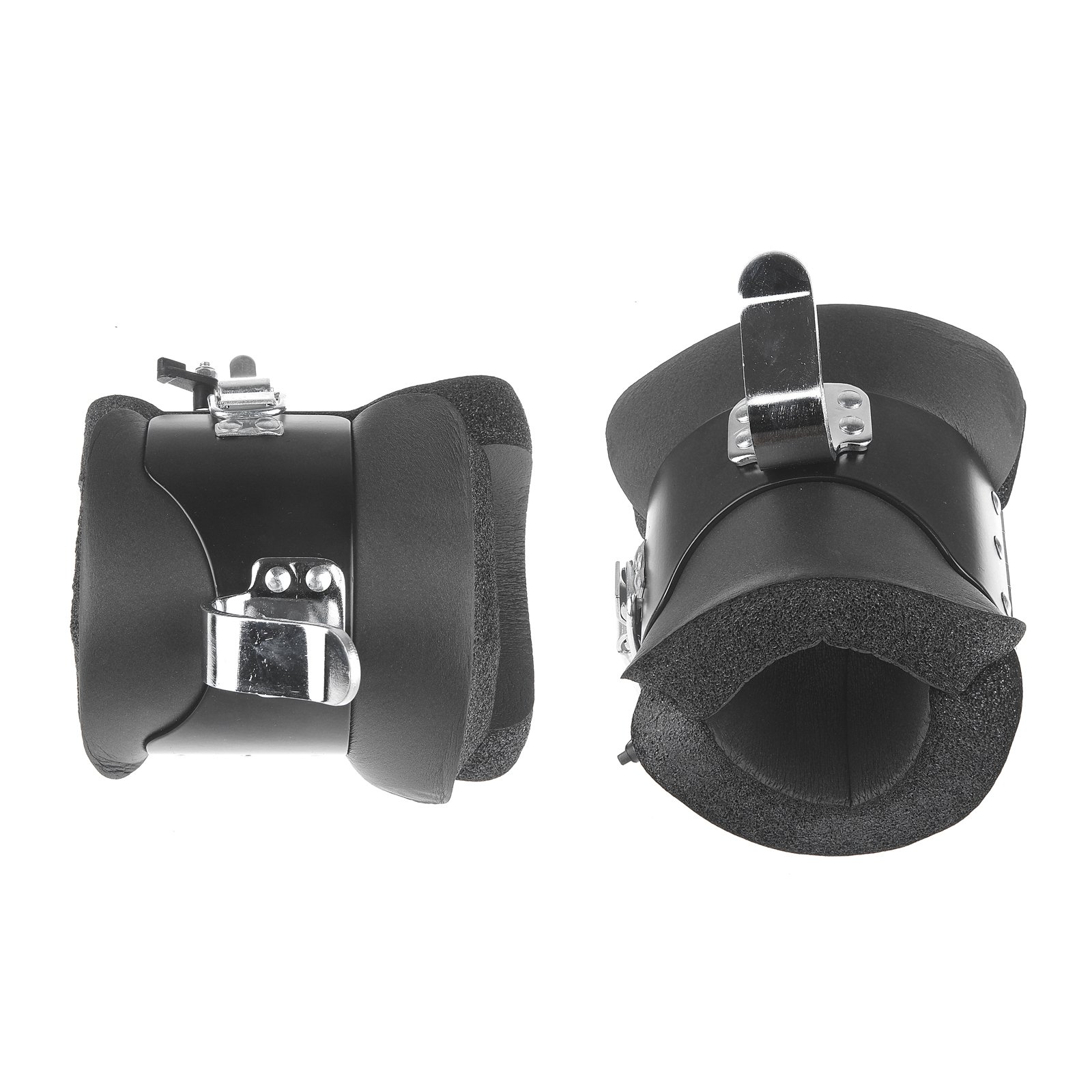 Vinteky Botas de Inversión Anti-Gravedad para Ejercicio Steel Gravity Boots Aparato de Inversión con Cierre de Seguridad Gravedad Trainer, Negro