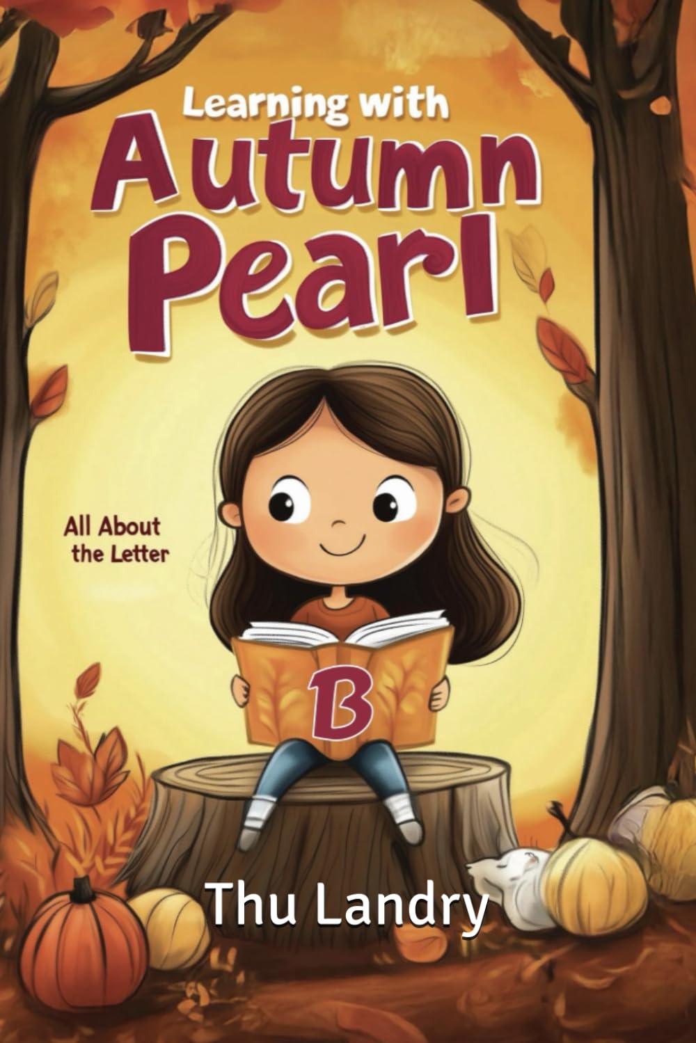 Learning with Autumn Pearl - All About the Letter B: Letter B reading alphabet, ABC, read along, story book with fun illustrations, early learning for ... 3-5, learn the letter B with Autumn Pearl