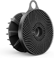 Vista 21 de Cepillo de limpieza corporal de silicona, paquete de 2, BEAUTAIL estropajo de ducha y baño, más higiénico que la esponja tradicional, hace espuma