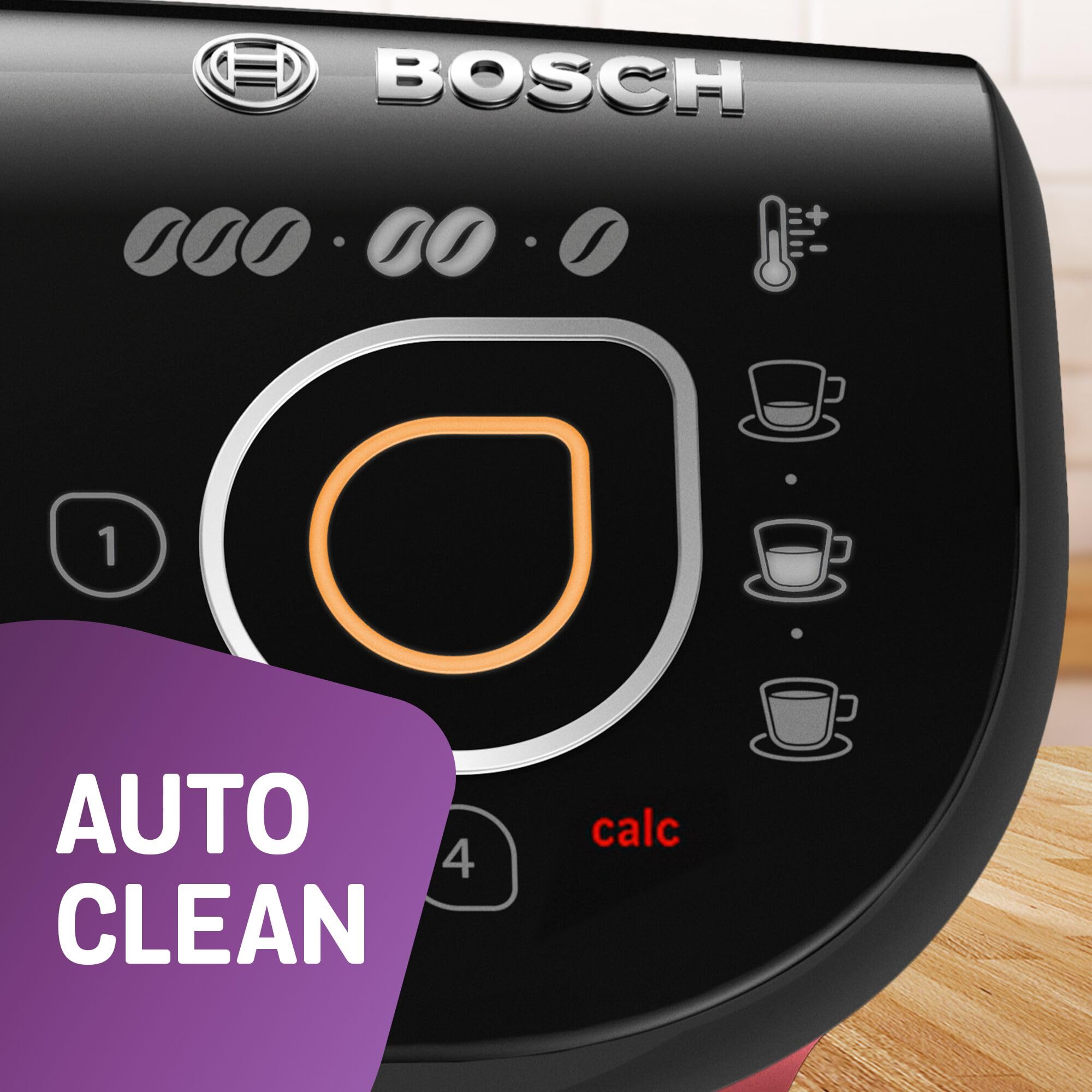 Bosch ekspres do kawy Tassimo My Way 2 TAS6503, z filtrem do wody, ponad 70 napojów, personalizacja, w pełni automatyczny, łatwe przygotowanie, 1500 W, 1,3 l, czerwony
