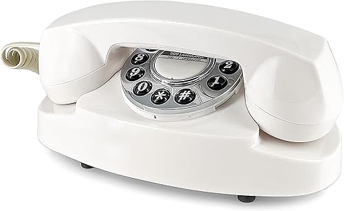 FeteFone The Princess - Libro de invitados con audio vintage, grabador de mensajes de correo de voz único, alternativa para boda, despedida de