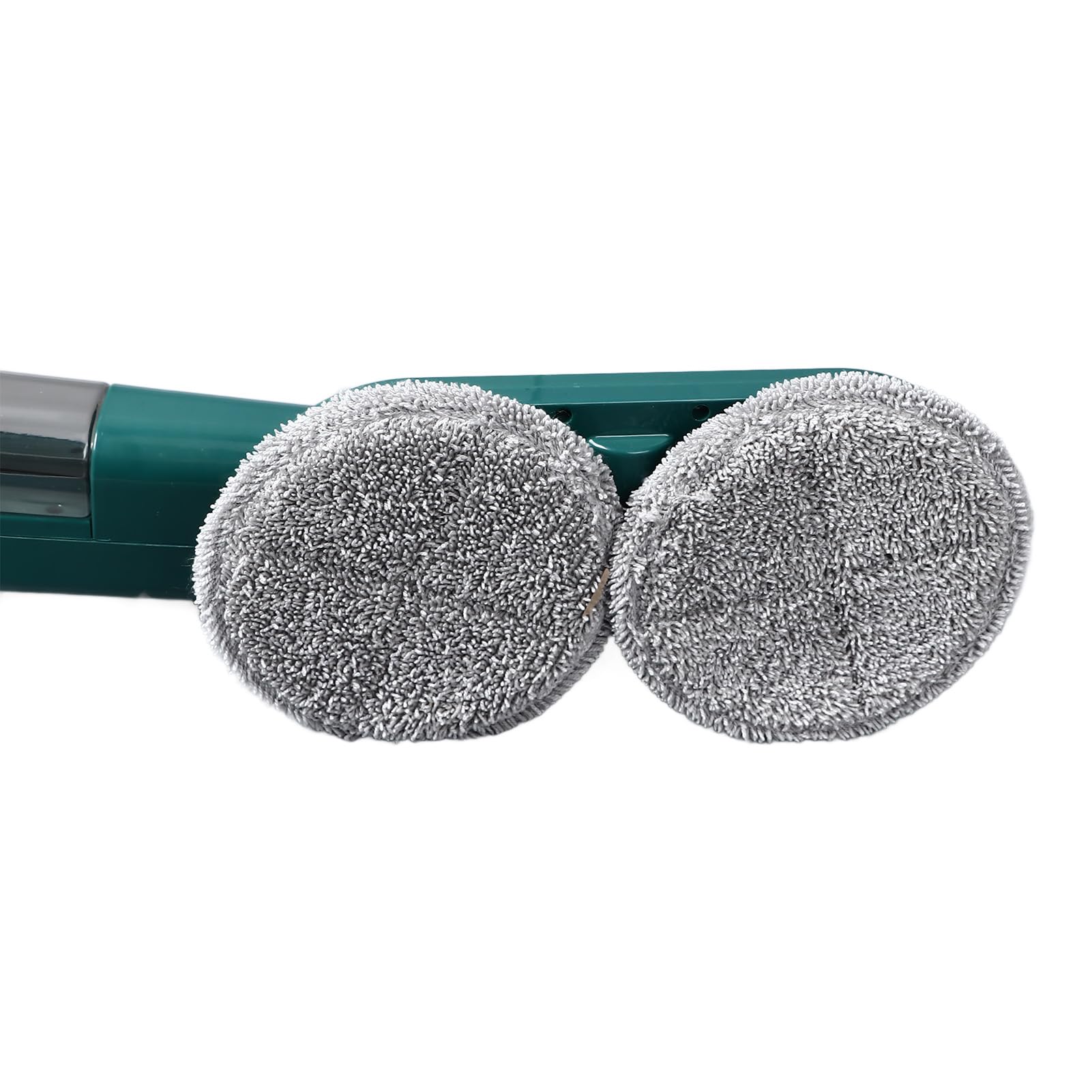 Vadrouille électrique sans Fil, Vadrouille électrique sans Fil pour le Nettoyage des Sols, Nettoyeur à Double Rotation Rechargeable avec 4 Tampons Réutilisables pour Bois Dur