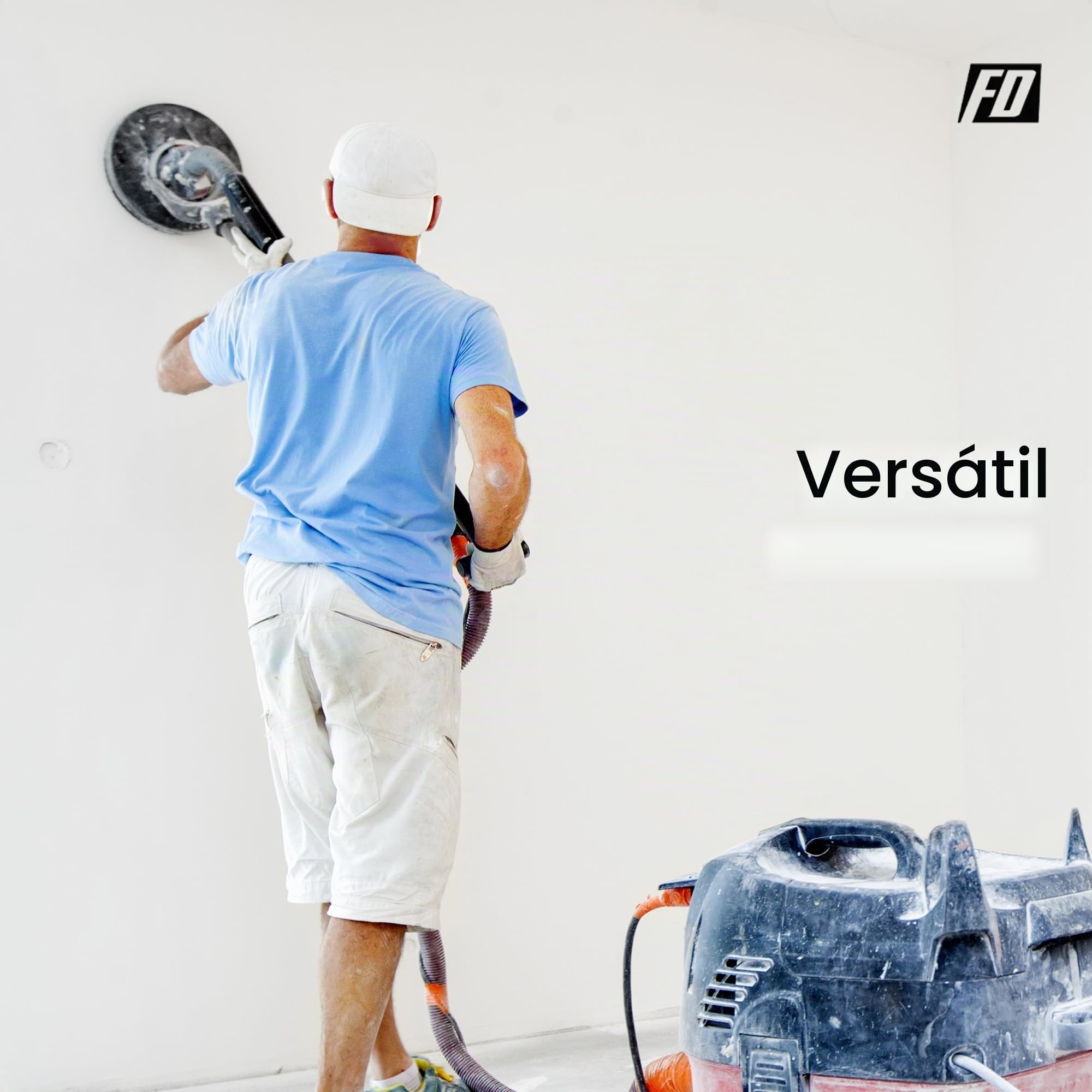 Discos de Lija Profesionales │ amarillo │ 25 piezas │ Ø 225 mm │ autoadesivo │ Mixpack (5 x grano 60/80/120/180/220 cada uno) │ para amoladoras excéntricas │ Papeles de Lija Abrasivos