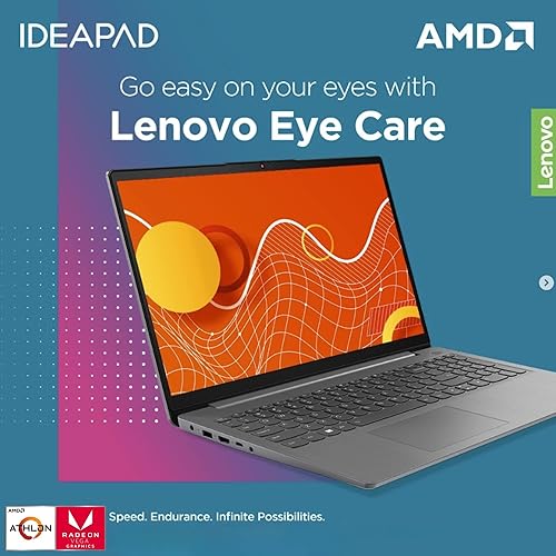 Miniatura 3 de Lenovo IdeaPad - Laptop para estudiantes universitarios, pantalla HD de 15.6 pulgadas, procesador AMD Athlon Silver 3050U, Windows 11 Home, 20 GB de