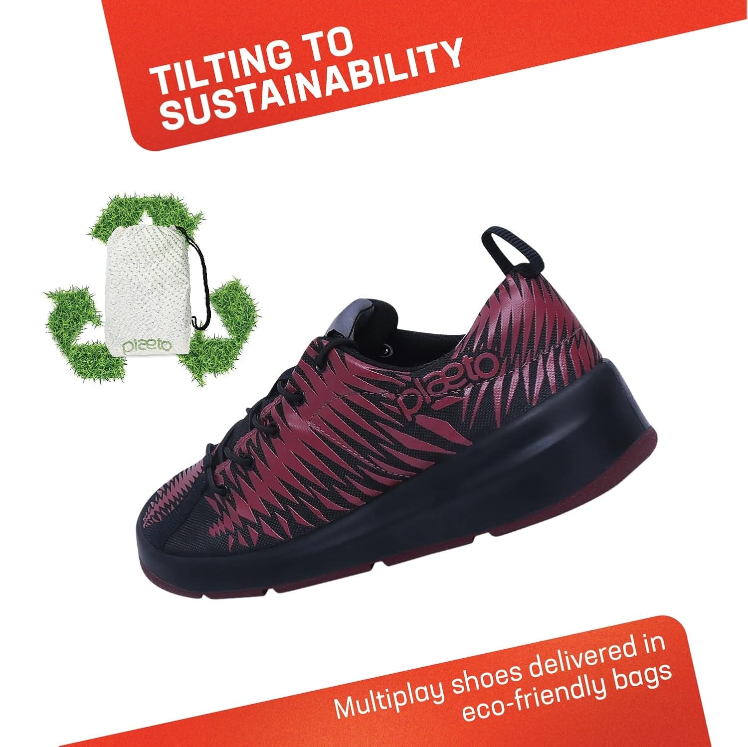 Plaeto Unisex Ivy Multiplay Sports Shoes | Stylish Lightweight Sports Shoes with Tilt Lacing, Long Lasting Comfort & Non-Marking Outsole 9 71BGi1CQeeL. SL1500