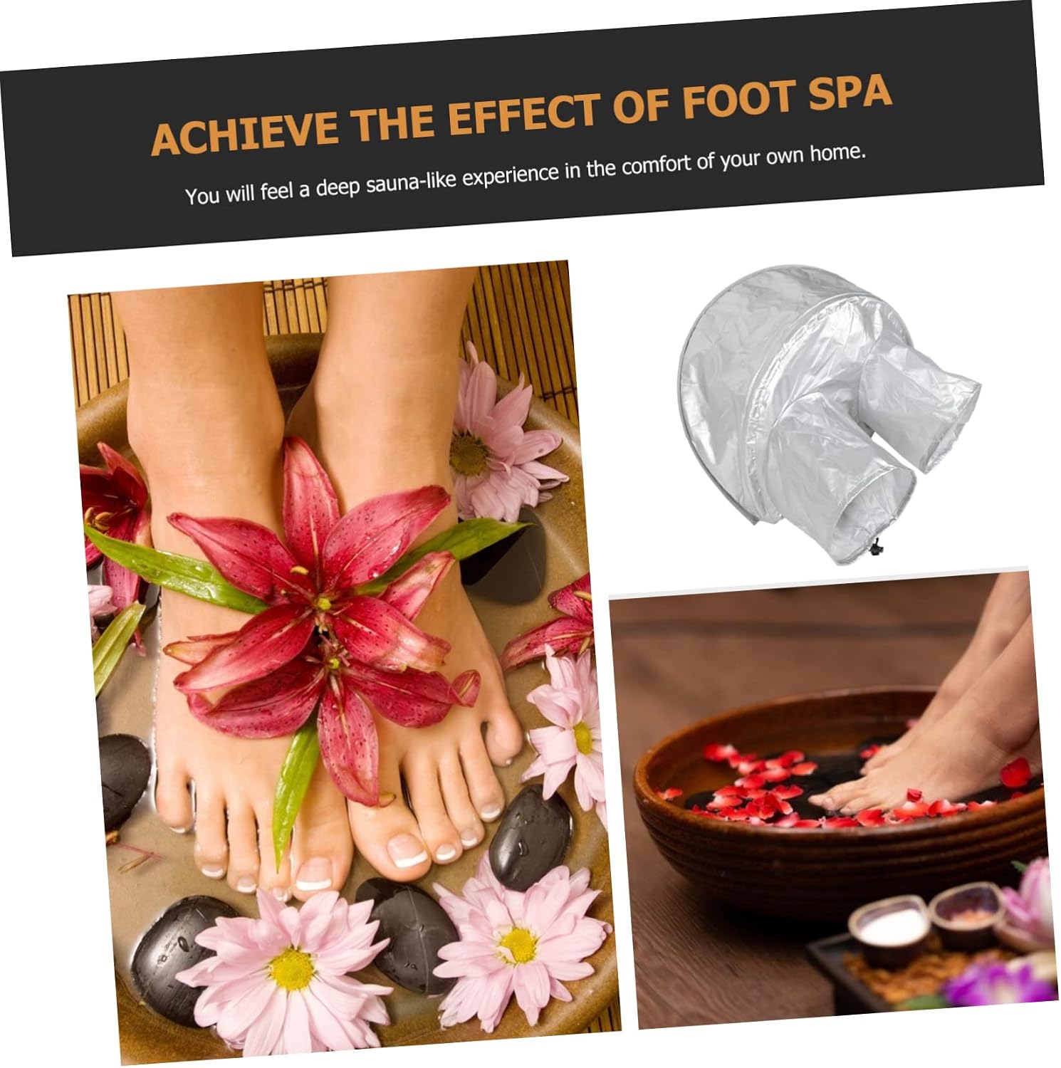 1pc Foot Soaking Basin Accessory Fumigation Hood for Foot Practical Cover for Soaking and Relaxation Options