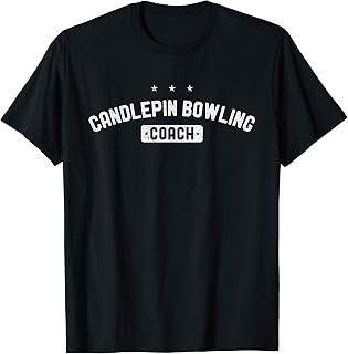 Candlepin Bowling Coach Vintage Candlepin Bowling T-Shirt