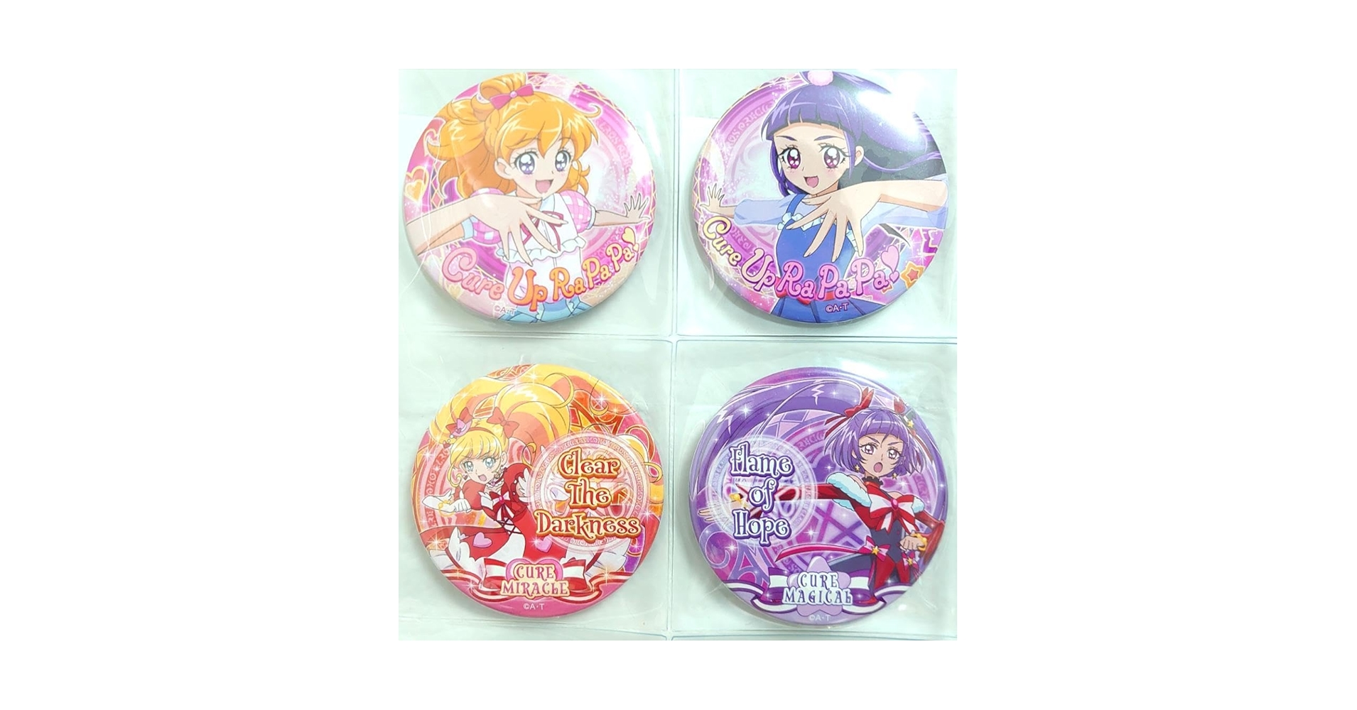 魔法つかいプリキュア CG柄超でかでか缶バッジ 魔法つかいプリキュア！！～MIRAI DAYS～ - TUK_ang SHOP
