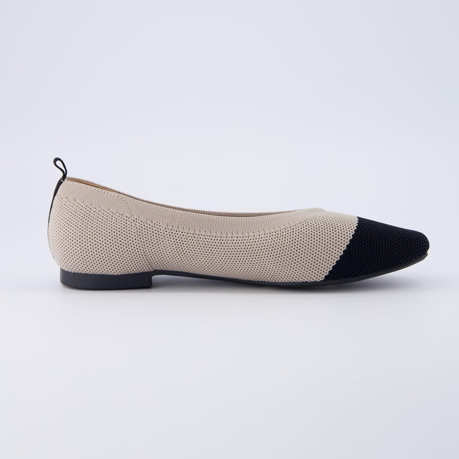 CUSHIONAIRE Women's Splendor Knit Flat with +Memory Foam, Wide Widths Available