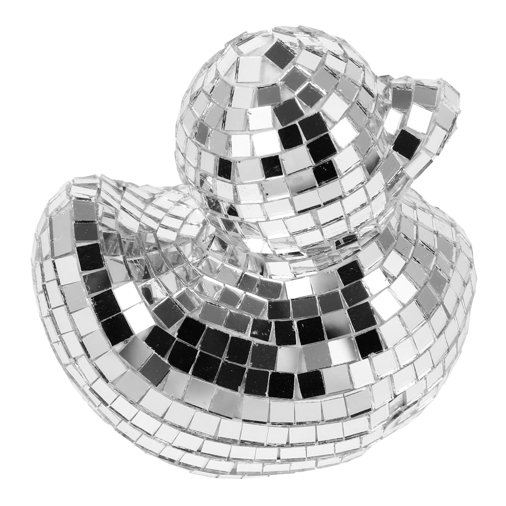 Cabilock 5 Piezas Pato Discoteca Bolas de Fiesta Disco decoración de Mesa de Bola de Discoteca decoración hogar decoración de Pato Adornos de Bolas de Discoteca Barra de Discoteca Espuma